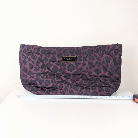 Marc Jacobs Suspira Medium Tote, Burgundy Leopard - Picture 8 of 8